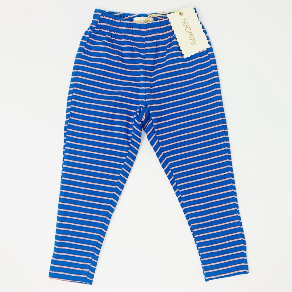 Siaomimi Leggings in Sapphire Stripe